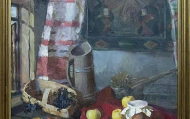 Oil painting Apple saved Shevchenko Ivan Ivanovich