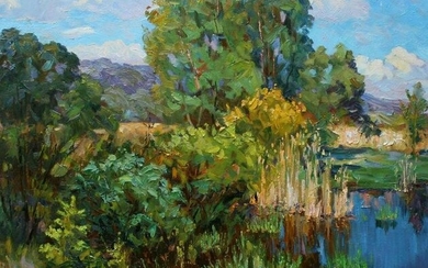 Oil painting Summer S. Dirtorak