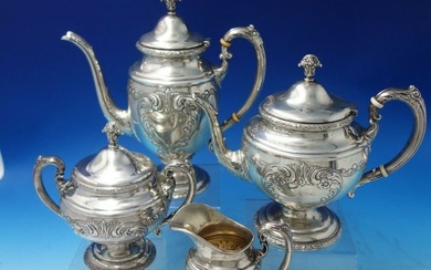 Old Master by Towle Sterling Silver Tea Set 4-piece