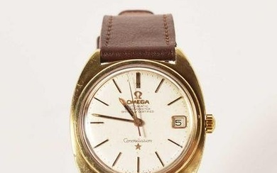 Omega - Constellation gold and steel watch for men