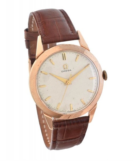 Omega, Gold coloured wrist watch