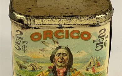 Orcico "2 for 5 Cents" Cigar Tin