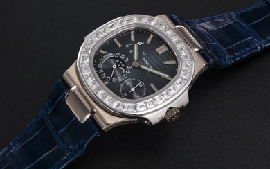 PATEK PHILIPPE, REF. 5722G-001, A GOLD NAUTILUS MOON-PHASE WITH CALENDAR