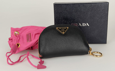 PRADA removable pouch in Saffiano and two-tone nylon