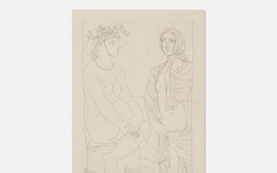 Pablo Picasso, Femme assise au Chapeau et Femme
