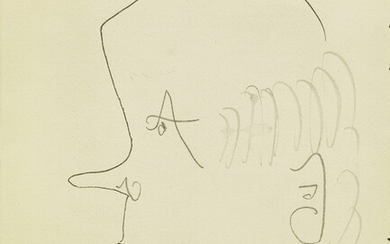 Pablo Picasso, Portrait de Georges Auric