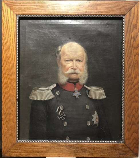 Painting of Wilhelm 1st King Prussia, (1797-1888)