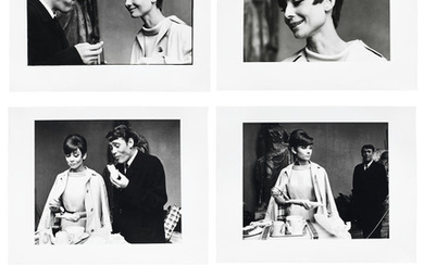 Peter Sellers, attributed (British, B.1925 - D.1980): Photographs of Audrey Hepburn and Peter O'Toole on the set of How to Steal a Million