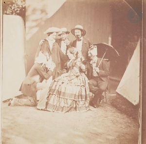 Photographe non identifié Famille Olry, c. 1855 18…