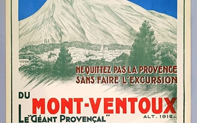 [Provence]. LE MONT VENTOUX, le géant provençal.... - Lot 16 - Richard Maison de ventes