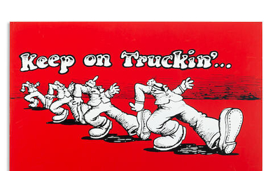 R. Crumb: Keep On Truckin' Poster
