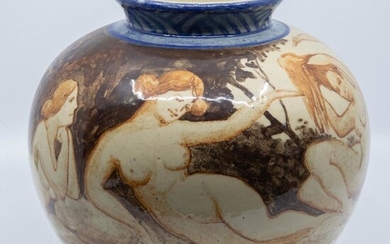 RORSTRAND Swedish art nouveau art deco ceramic Vase
