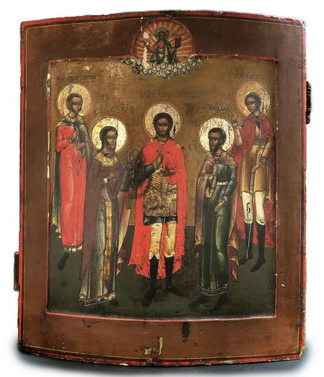 Rare 17th C. Russian Icon Hand Painted