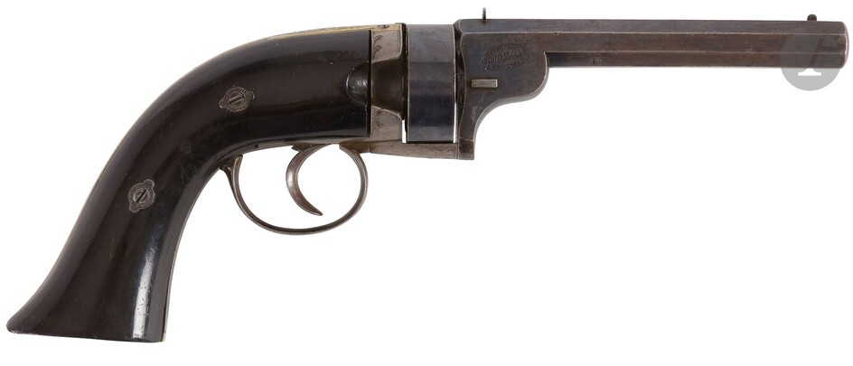 Rare Revolver à système « Malherbe & Rissack... - Lot 16 - Ader