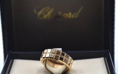 Ring in 18 ct rose gold CHOPARD Ice Cube (n° 3197507) - 13.1 g (Size: 58) + certificate + box