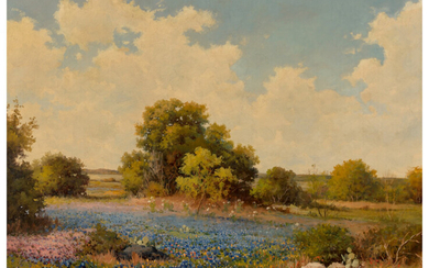 Robert William Wood (1889-1979), Hill Country Spring