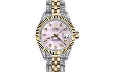 Rolex Diamond Datejust 36mm Mens Watch