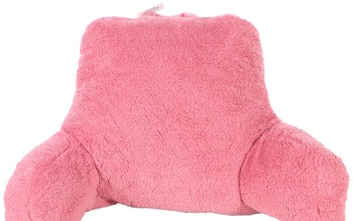 Room Essentials Pink Sherpa Bed Rest Pillow