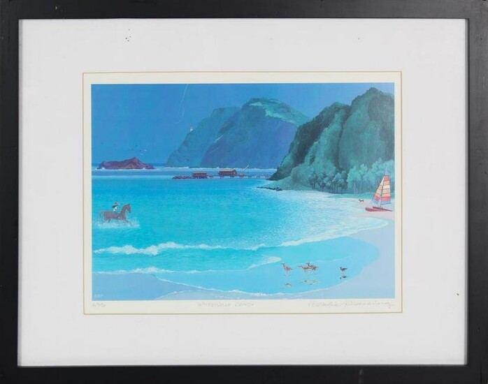 Rosalie Prussing (20th C.) Hawaii, Lithograph