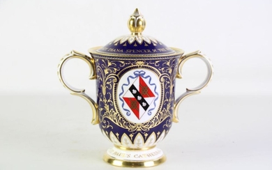 Royal Crown Derby Commemorative Lidded Urn H:23cm