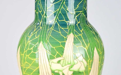 SALLY TUFFIN FOR DENNIS CHINAWORKS; a large vase of shouldered...