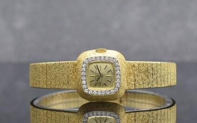 SARCAR 18k gold diamonds set ladies wristwatch