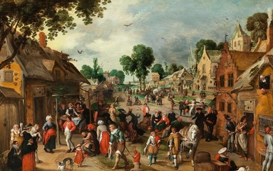 Sebastian Vrancx, 1573 Antwerpen – 1647, DAS GROSSE VOLKSFEST
