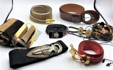 Seven [7] Assorted Designer Belts - Womens