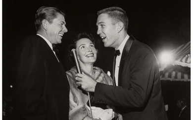 Sid Avery (1918-2002), Jack Linkletter Interviewing Ronald and Nancy Reagan (1957)