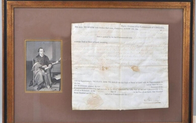 Signed Autographed Document, P. Henry 1788