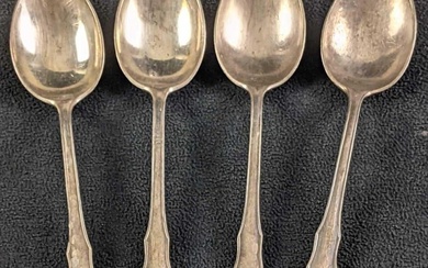 Sterling Silver Spoons Set of 4