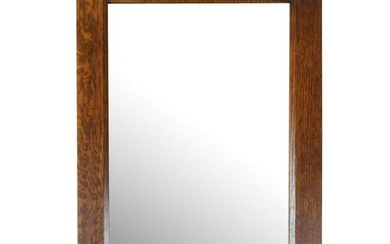 Stickley Oak Rectangular Mirror