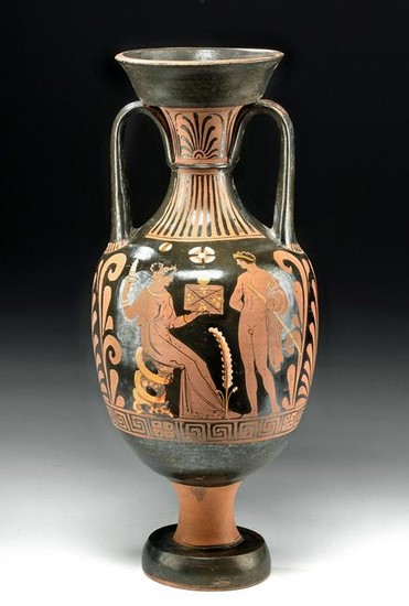 Stunning Greek Apulian Amphora w/ TL Report