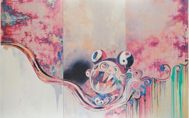 Takashi Murakami (b. 1962), "727-272," 2006, Offset lithograph on shiny wove paper, Image: 25.375" H