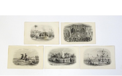Three 19thC engravings published by James S. Virtue comprisi...
