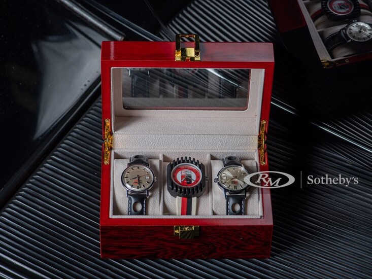 Three Champion Spark Plugs Watches, and Collectables by Timex, ca. late-1960s-early-1970s