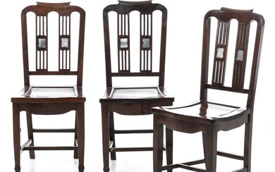 Three Chinese chairs
