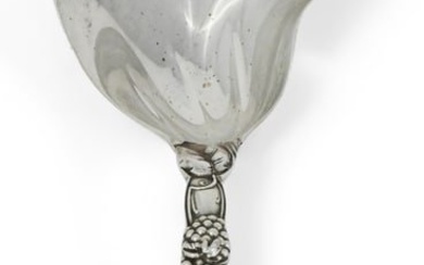Tiffany & Co. Sterling Silver "Blackberry" Oyster Spoon