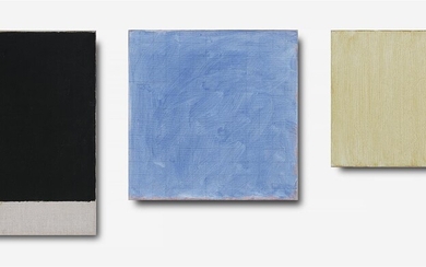 (-), Tomas Rajlich (1940) Untitled (triptych) (1987) One...