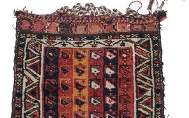 Unusual North West Persian Bag Face, circa 1900 The field...