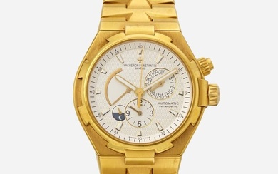 Vacheron Constantin, 'Overseas Dual-Time' gold wristwatch, Ref. 47450/B01J