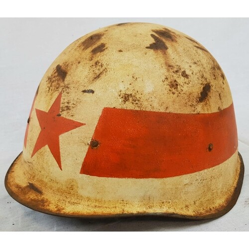 Vietnam War Era former Eastern Block Helmet given to North V...