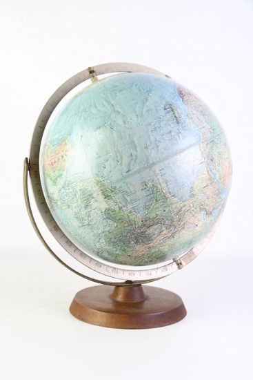 Vintage Globe on Stand (H40cm)