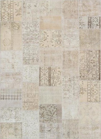 Vintage Patchwork Collection Hand-Knotted Lamb's Wool