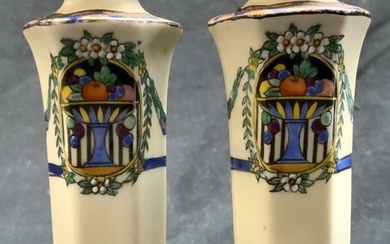 Vintage Set Porcelain Salt & Pepper Shakers