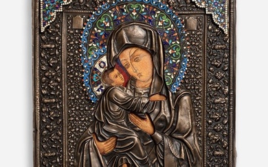 "Virgin of Vladimir" Icon (Moscow, ca. 1908-1916)