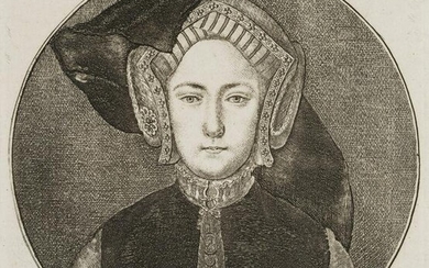 W.HOLLAR (1607-1677), Princess Mary Tudor, later Mary I
