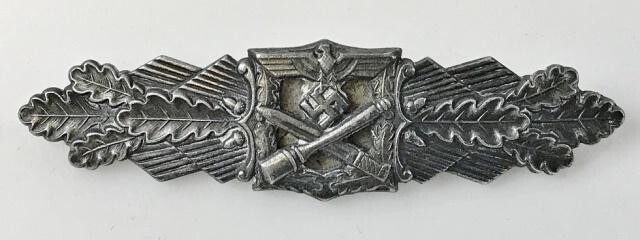 WW2 German Heer / SS Silver Combat Clasp, F. L. L.