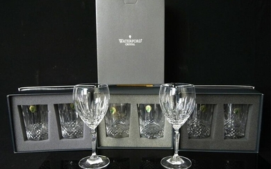 Waterford tumblers and crystal stems