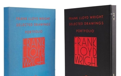 Wright, Frank Lloyd Selected Drawings Portfolio